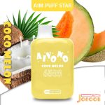 پاد یکبار مصرف طالبی نارگیل 6500 پاف آیوونو