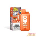 پاد یکبار مصرف هلو انبه یخ 8000 پاف نئو آیریس