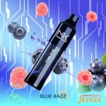 پاد یکبار مصرف تمشک آبی 4000 پاف مسک کینگ