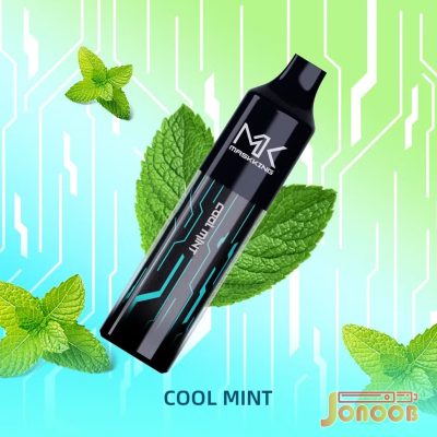 پاد یکبار مصرف نعنا یخ 4000 پاف مسک کینگ