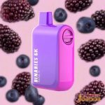 پاد یکبار مصرف ارزان تمشک آبی 6000 پاف بیناریس