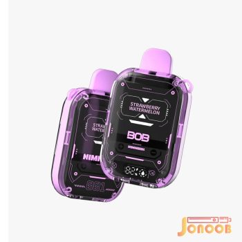 پاد یکبار مصرف مانیتور دار توت فرنگی هندوانه 8500 پاف نیمباکس