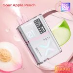 پاد یکبار مصرف سیب ترش هلو 7500 پلی بار موتی