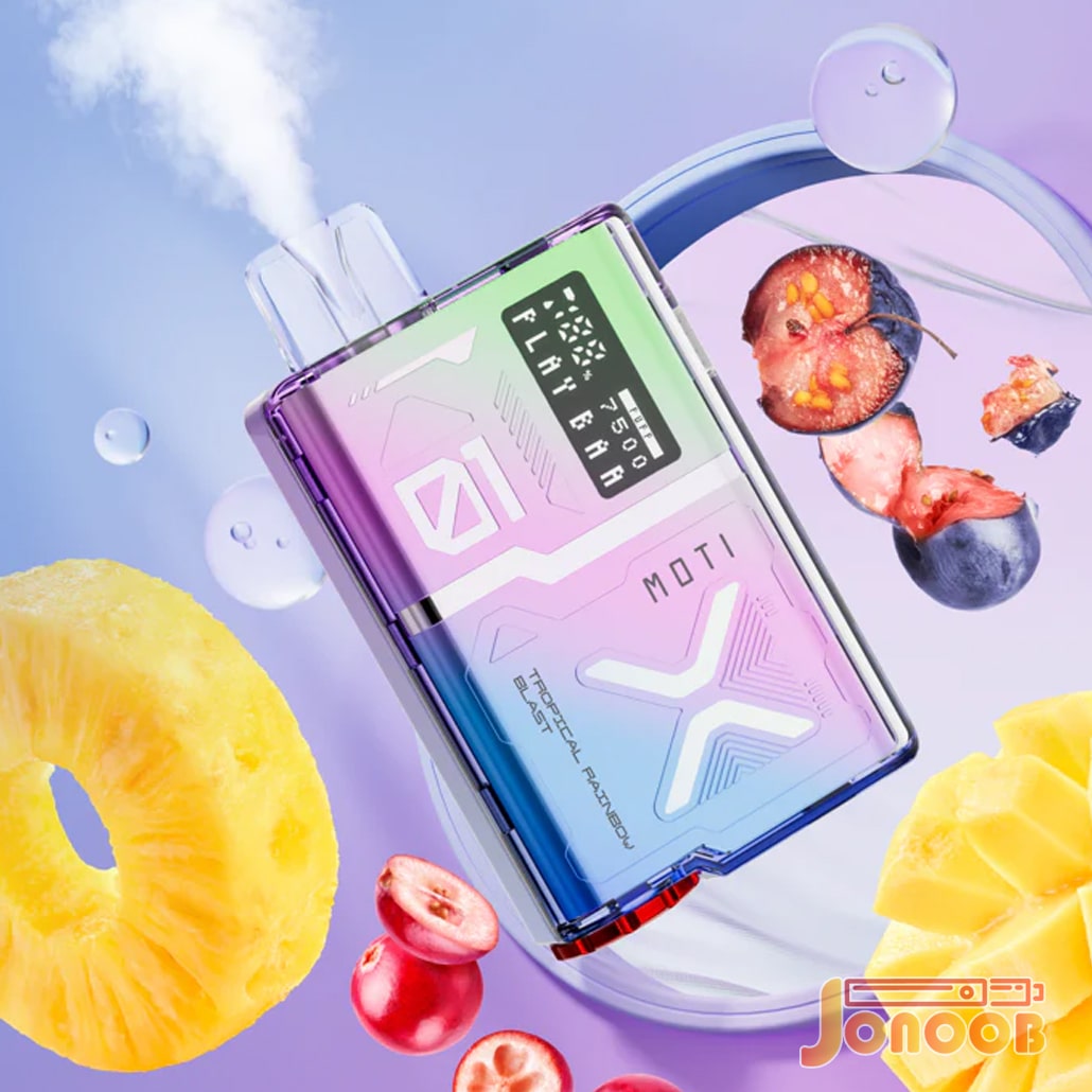 پاد یکبار مصرف میوه های گرمسیری 7500 پلی بار موتی پاد یکبار مصرف با کیفیت میوه های گرمسیری 7500 پلی بار موتی