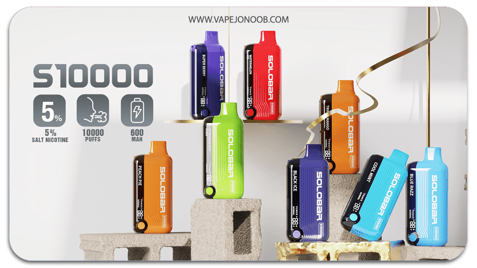 پاد یکبار مصرف اصل 10000 پاف سولو بار
