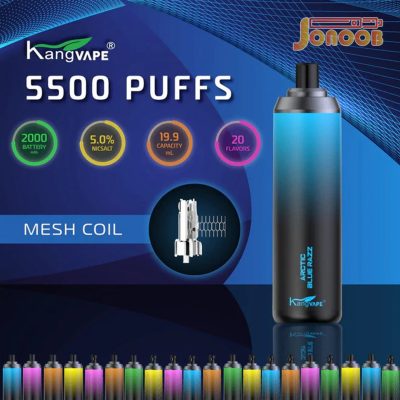 پاد یکبار مصرف قلمی 5500 پاف کنگ ویپ