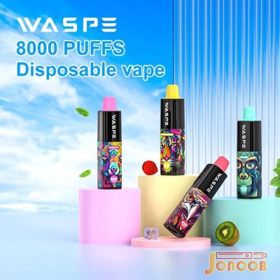پاد یکبار مصرف 8000 طرح دار پاف ویسپ