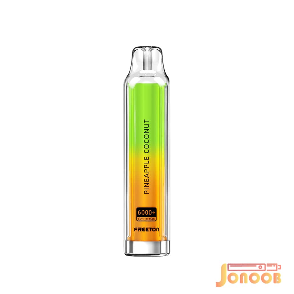 پاد یکبار مصرف آناناس نارگیل 6000 پاف فریتون پاد یکبار مصرف آناناس نارگیل 6000 پاف فریتون