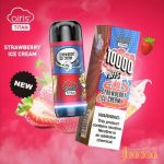 پاد یکبار مصرف بستنی توت فرنگی 10000 پاف آیریس تیتان