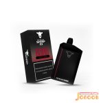 پاد یکبار مصرف توت فرنگی یخ 6000 پاف بلک شیپ