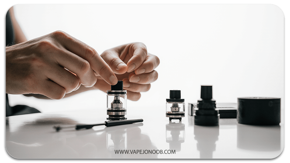 رفع مشکل مایع داخل دهان ویپ و تمیز کردن پاد سیستم