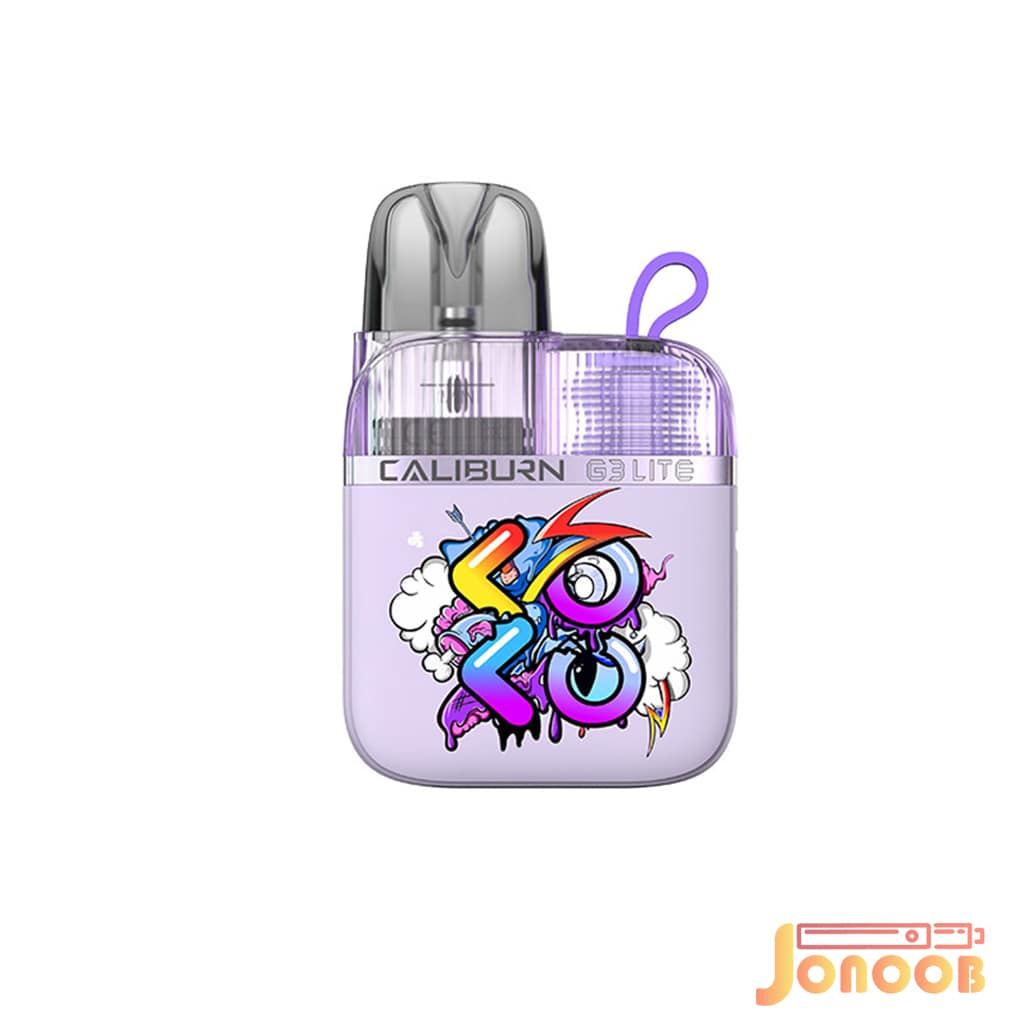 پاد کالیبرن جی 3 لایت کوکو یوول بنفش پاد طرح دار کالیبرن جی 3 لایت کوکو یوول بنفش