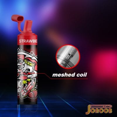 پاد یکبار مصرف کیوی پشن فروت گواوا 9000 پاف اسموک اورجیتال