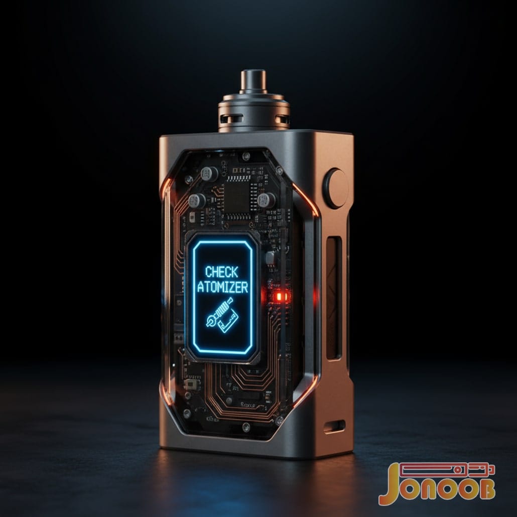 پیغام Check Atomizer ویپ و پاد چیست؟