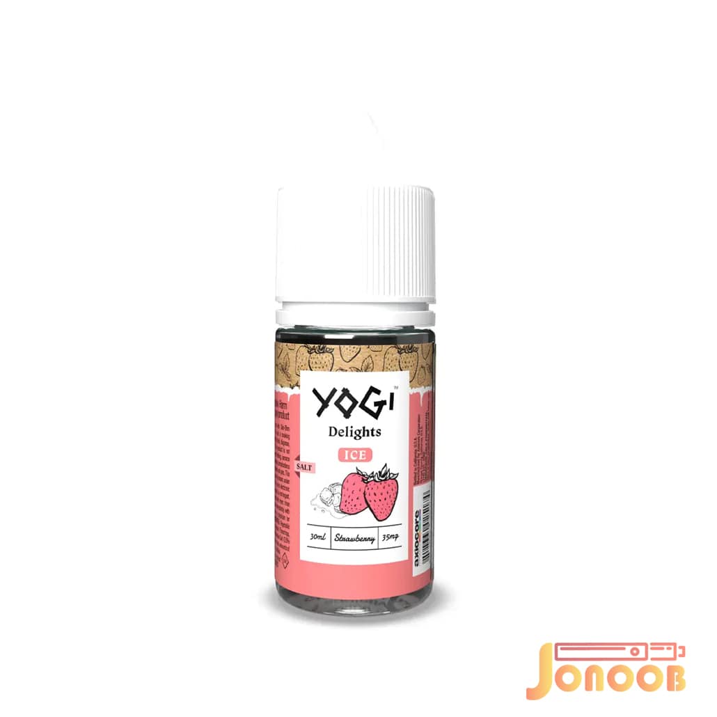 سالت نیکوتین توت فرنگی یخ یوگی 30 میل سالت نیکوتین توت فرنگی یخ یوگی 30 میل - Image 1