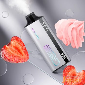 پاد یکبار مصرف بستنی توت فرنگی 8000 اولترا پرو موتی | بدنه باریک