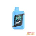 پاد یکبار مصرف تمشک آبی 6000 نوو اسموک