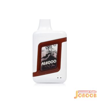 پاد یکبار مصرف وانیل تنباکو 6000 نوو اسموک