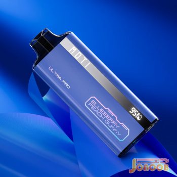 پاد یکبار مصرف تمشک آبی یخ 8000 اولترا پرو موتی | بدنه باریک - Image 2