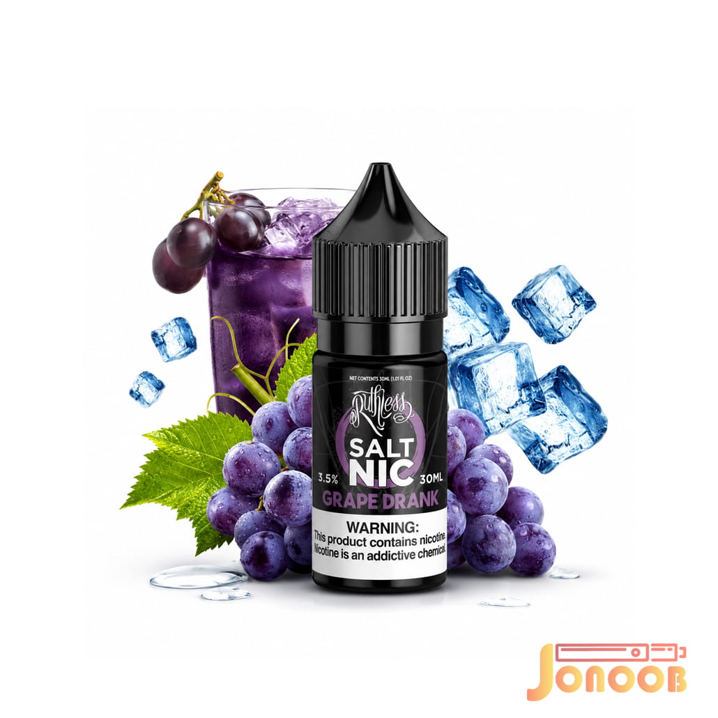 Ruthless Grape Drank Salt Nic سالت نیکوتین انگور یخ روتلس Grape Drank حجم 30 میلی لیتر