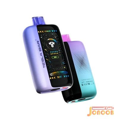 پاد یکبار مصرف Tesla Bar XT-40000 در نمای روبه‌رو