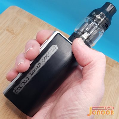 نمای پشت پاد ماد Vapefly Kriemhild 80W