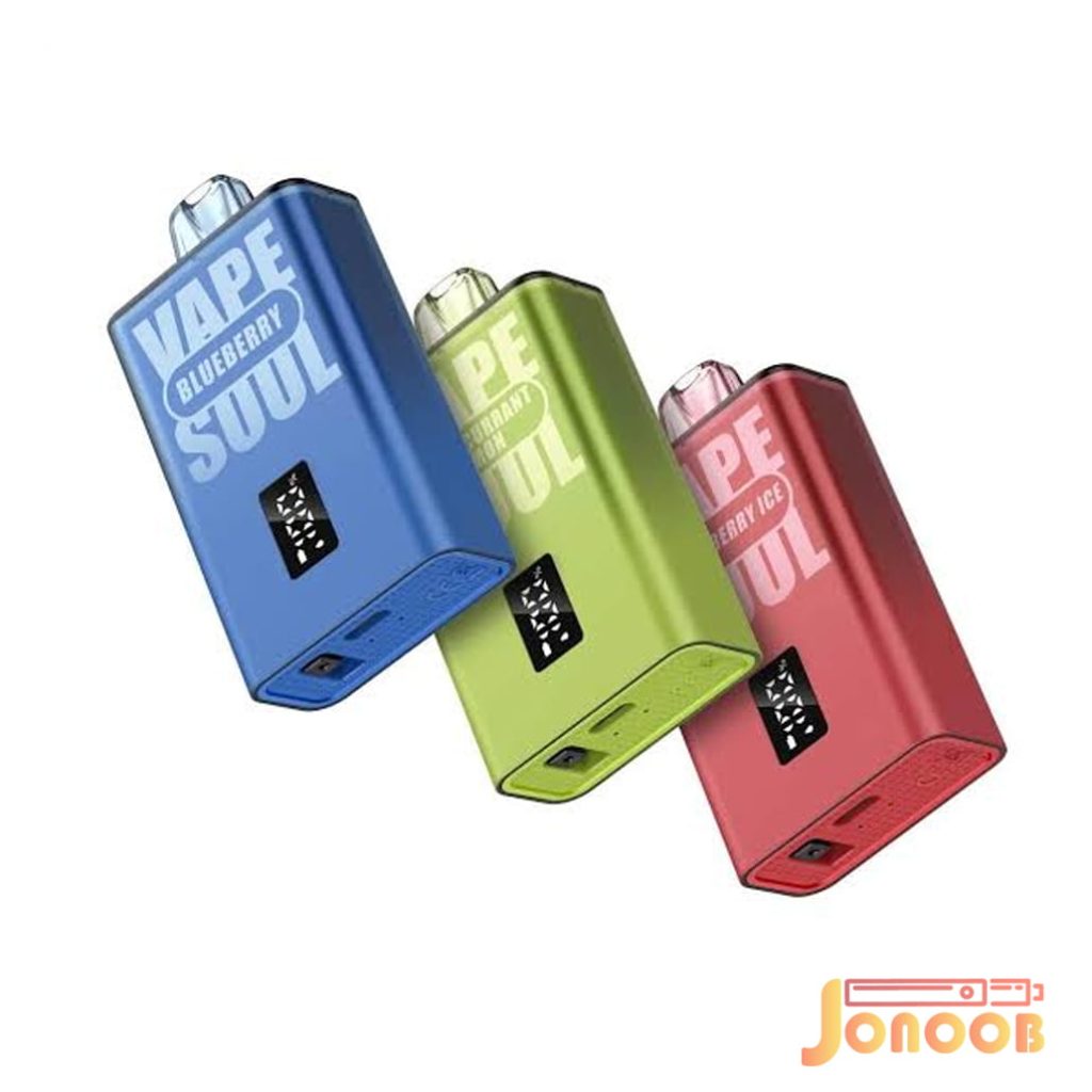 پاد یکبار مصرف VapeSoul V120 با نمایشگر باتری و ایجوس